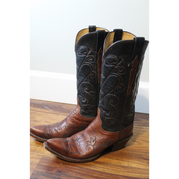 Lucchese Shoes Lucchese Womens Boots Classic Handmade Tan Black